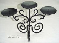 Iron Candle Holder