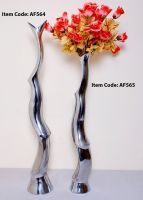 Aluminum flower vase