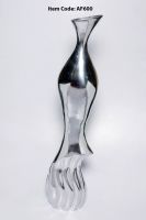 Aluminum flower vase