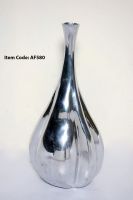 Aluminum flower vase