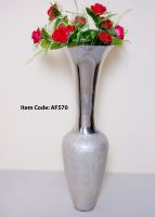 Aluminum flower vase