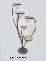 Iron Candle Holder with Votive