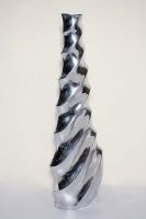 Aluminum flower vase