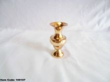 Brass flower vase