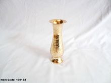 Brass flower vase